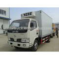 Best Price Dongfeng 5 tons refrigerated small trucks